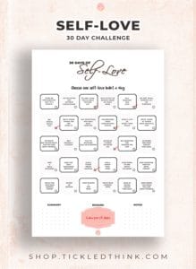 Self-Care Printable Planner + Holiday Planner - Tickled Think Printables