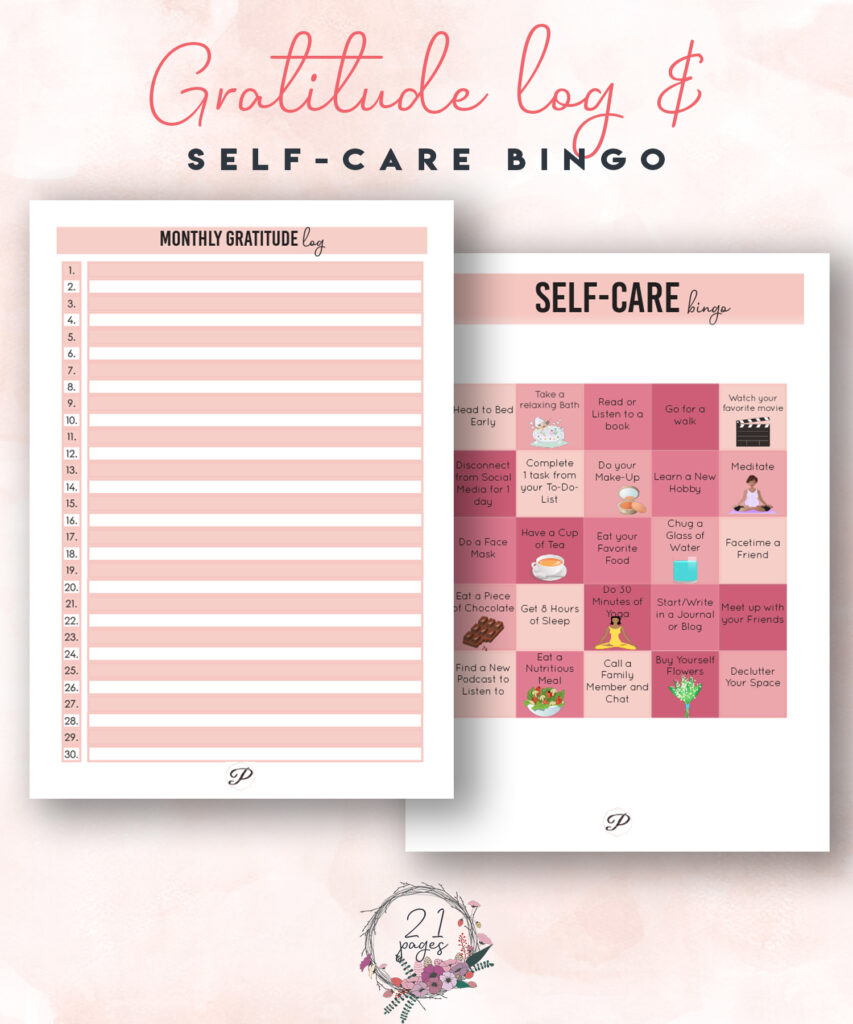 Health and Wellness Printable Planner + Holiday Planner - Tickled Think ...